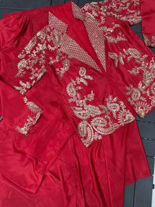 Nuevo Koti Moderno Reversible Informal para Mujer, Súper de Moda, con Dhoti Lehenga - Product Image 6