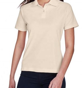 Camisas de Solapa con Estampado Bordado Personalizado, Camiseta Polo para Mujer 100% Algodón Poliéster Estampada - Product Image 5