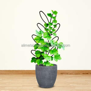 Mini treillis de jardin d'intérieur pour plantes grimpantes Treillis personnalisable en aluminium et métal pour plantes en pot - Product Image 3