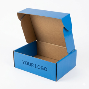 Caja de Envío de Ropa de Cartón Corrugado Reciclable, Impresión Digital Flexográfica Personalizada, Embalaje de Cartón para Ropa y Zapatos - Product Image 5