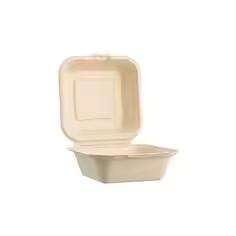 กล่องอ้อยเป็นมิตรกับสิ่งแวดล้อมสำหรับเก็บอาหารร้อนและเย็น - Product Image 2