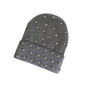 <b>Beanies</b> Knitted Unisex Soft Winter Casual Streetwear 100% Acrylic Breathable <b>Waterproof</b> Plush Adults Camouflage Cap Whole Sale - Product Image 2