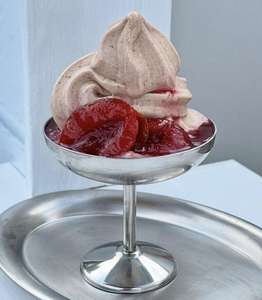 Tazón de Metal Profesional para Helado, Plato de Acero Inoxidable para Postres, para Cafetería o Restaurante - Product Image 1