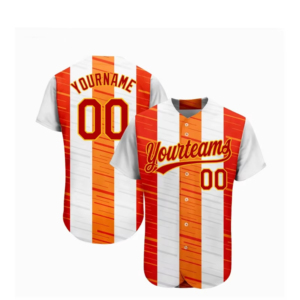 Custom Winter Baseball Jersey Green Yellow Gradient Sublimated Print Teamname 00 Front Logo Unisex Adult Full Sleeve Regular Fit - Product Image 1