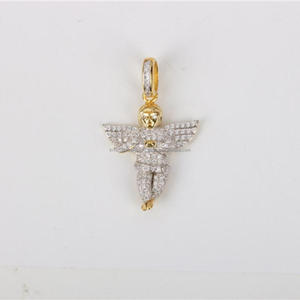 Designer Heavenly Pendant With Angel Wings And Premium Jewelry Finish - Product Image 1