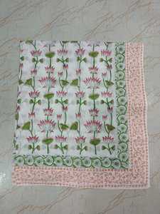 Wholesale Printed Stole Pure Cotton Dupatta Indian Block Print Beach <b>Sarongs</b> Voile Fabric Summer Pareo Lot Beach Cover up - Product Image 5