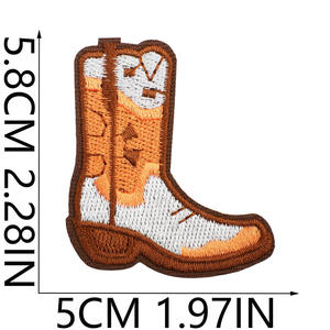 Custom Embroidered Patches Iron On Hook Loop Patch Magnetic Backing Logo <b>Badge</b> for Clothing Apparel Hats Bags Wholesale Manufact - Product Image 3