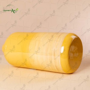 แจกันดอกไม้ไม้ไผ่ แจกันตกแต่งทำมือ ดีไซน์เป็นมิตรกับสิ่งแวดล้อม สำหรับตกแต่งบ้าน โรงแรม และตลาดของขวัญ - Product Image 2