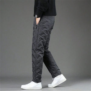 Pantalones deportivos personalizados OEM para hombre, de algodón grueso, para gimnasio, deportes, correr, estilo informal, con múltiples bolsillos, cómodos. - Product Image 2