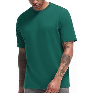 T-shirt Homme Oversize Dernière Mode Manches Courtes Décontracté 100% Coton Meilleure Vente Prix Abordable Vente en Gros OEM Export - Product Image 2