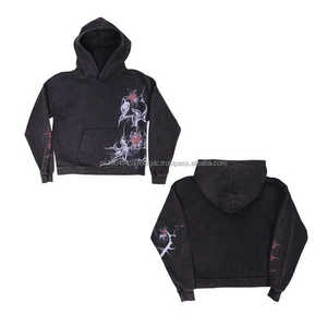 Mens Cotton Fleece Tracksuit Waseem Impex Customizable OEM Sweatsuit Highly Demanded Winter XL Sets Trending Printed Technics - Product Image 4