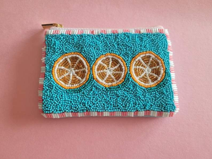 Sac fourre-tout classique fait main en perles de rocaille, pochette à monnaie perlée brodée avec logo personnalisé, promotionnels de voyage tendance pour femmes - Product Image 3