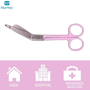 Tijeras de seguridad de acero inoxidable con servicio OEM/ODM para primeros auxilios, quita vendajes y tijeras Lister. - Product Image 6