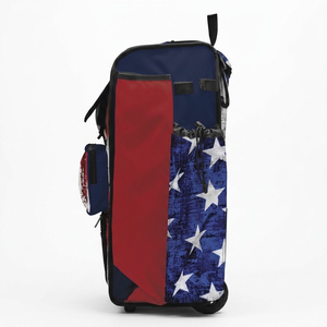 Bolsa de Equipamiento de Béisbol con Ruedas y Logotipo Personalizado, Gran Capacidad, Impermeable, de Poliéster, para Entrenamiento y Viajes - Product Image 3