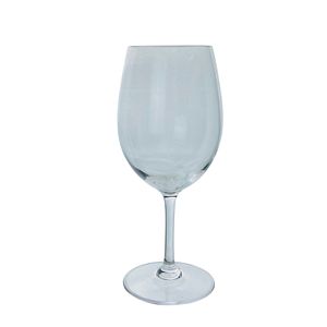 Verre à vin en acrylique de 20 oz avec pied pour bar, fête, restaurant - Product Image 1