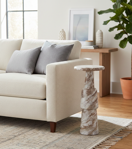 Table à boissons contemporaine en marbre naturel pour le marché B2B en Inde - Product Image 3