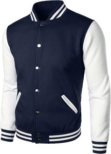 Chaqueta Varsity Stonefield Manufacturing - 100% Lana, con Capucha, Impermeable, Ecológica, Estilo Patchwork, Ropa de Calle, Ropa de Invierno - Product Image 3