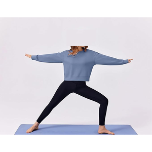 เสื้อสเวตเชิ้ตพิมพ์ลายผ้าฝ้าย 100% ระบายอากาศได้ดี ไซส์ใหญ่ ทรงหลวม ไหล่ตก แขนยาว สไตล์ลำลอง น่ารักสำหรับผู้หญิง - Product Image 4