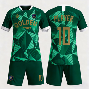 เสื้อฟุตบอล 2026 แบบสั่งทำพิเศษ พิมพ์ลายด้วยความร้อน กางเกงฟุตบอลระบายอากาศ แห้งเร็ว ชุดทีมเยาวชน ชุดฝึกซ้อมฟุตบอล - Product Image 6