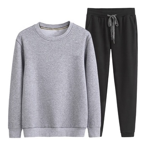 ชุดวอร์ม2ชิ้นมีฮู้ดแบบสวมหัวสำหรับผู้ชายชุดวอร์ม2024แบบใหม่ล่าสุดออกแบบโลโก้ได้ตามต้องการ - Product Image 6