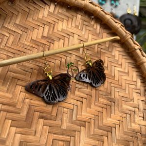 Bijoux en coquille de noix de coco, style hawaïen, colliers, pinces à cheveux, boucles d'oreilles, bracelets, design unique, Vietnam - Product Image 2