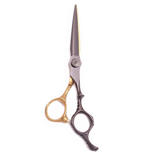 Tijeras de Peluquería de Alta Calidad, Cuchillas Afiladas, Punta Puntiaguda, Tijeras de Estilismo para Uso Profesional con Silenciador - Product Image 4