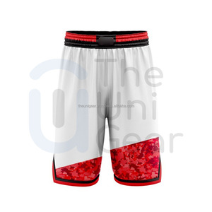 Uniformes de basket-ball personnalisés pour hommes et femmes, sur mesure, de haute qualité, respirants, à séchage rapide, 100% polyester, col en V - Product Image 3