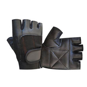 Gants de course légers et respirants à demi-doigts, antidérapants, avec fermeture à boucle, unisexes, en cuir, protection complète, portables - Product Image 6