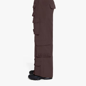 Pantalones Cargo Cortavientos Personalizados con Múltiples Bolsillos para Hombre, Ropa Urbana, Techwear, Impermeables, para Senderismo, Joggers, Pantalones de Nailon Relajados - Product Image 4