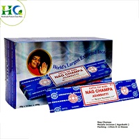 Nag champa 1x12 boîte nag champa Bâton d'encens masala fait main original Vente en gros Bâtons d'encens de marque Satya nag champa
