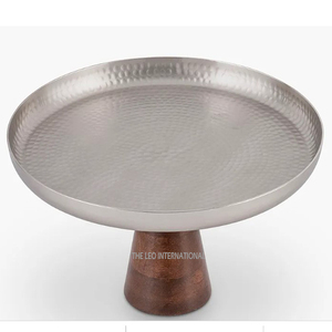 Elegant Arabic Design Metal Cake Stand for Home Hotel and Parties <b>Table</b> <b>Top</b> Cake Pastry Servings <b>Resin</b> Epoxy Mold - Product Image 1