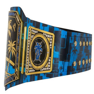 เข็มขัดแชมป์เปี้ยนชิพ หนังแท้ ทนทาน เป็นมิตรกับสิ่งแวดล้อม ปรับแต่งได้ สวมใส่สบาย น้ำหนักเบา อุปกรณ์ฝึกศิลปะการต่อสู้ ทันสมัย - Product Image 2