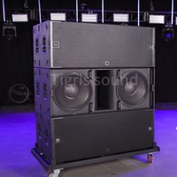 VTX B28 Profesional Dual 18 Inch Subwoofer Pasif Sistem Suara Speaker Subwoofer Bertenaga Tinggi