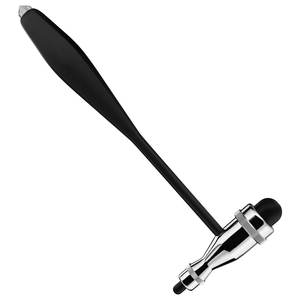 Martillo de Reflejos Neurológicos Tromner con Cepillo Integrado, Mango de HDP Negro para Respuestas Cutáneas y Superficiales - Product Image 3