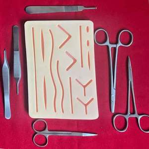 Suture Practice Kit with Silicon <b>Pad</b>-Surgical Grade Manual Autoclavable Reusable for Medical Students & <b>Nurses</b> Surgical Training - Product Image 5