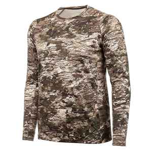 Men’s Long Sleeve <b>Camo</b> Hunting Shirt Breathable Polyester Custom for Deer Hunting OEM - Product Image 3