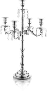 Candelabro de Metal como Centro de Mesa para Decoración de Fiestas, Recepciones de Boda y Estilismo con Velas en el Hogar - Product Image 2