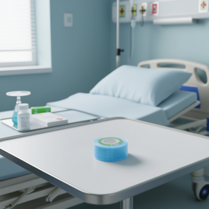 Bande de gaze médicale ILAN 3,8 cm x 35 m, bleu ciel - Product Image 3