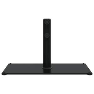Base per Ombrellone da Patio Regolabile in Acciaio e Ferro Nero da 15 kg con Piedi Comodi - Product Image 4