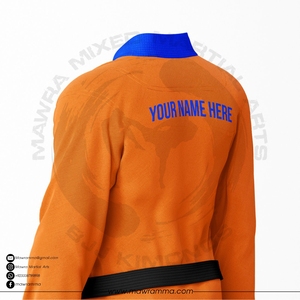 ชุดยูโดบราซิลเลี่ยนยิวยิตสู พรีเมียม พร้อมซับในแบบซับลิเมชั่น ผ้าเพิร์ลวีฟ 100% คอตตอน สำหรับทุกเพศ  ชุดแข่งขัน OEM ระดับโปร - Product Image 5