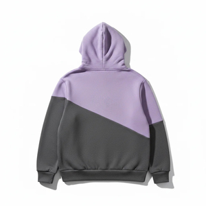 Sudadera con Capucha para Hombre, Diseño Color Block, Corte Regular, Informal, con Bolsillo, Manga Regular, Felpa Francesa, 100% Algodón, Bordada - Product Image 2