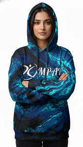 Premium Winter Oversized Unisex Hoodie with Embroidered Sublimation Design Eco-Friendly Cotton Blend for Streetwear Fashion - Product Image 3