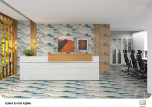 Losa de Porcelana Opulenta con Acabado Brillante Similar al Vidrio, 600x1200mm, 60x120cm, 24x48 Pulgadas, Baldosa Decorativa de Gran Formato para Pisos y Paredes - Product Image 2