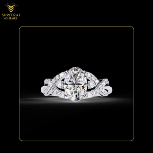 Bague de fiançailles et de mariage en or massif 14 carats avec diamant solitaire CVD de 1,80 carat, certifiée IGI, fournisseur de joaillerie fine - Product Image 2