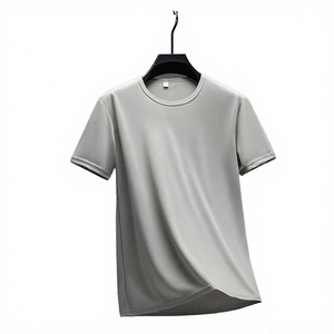 เสื้อยืดไหมพรมโอเวอร์ไซส์ผู้ชาย ผ้าฝ้ายออร์แกนิค 100% ไซส์ใหญ่ ดีไซน์เรียบง่าย แขนยาว เป็นมิตรกับสิ่งแวดล้อม โลโก้ด้านหน้า - Product Image 1