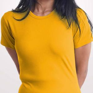 Camisetas Casuales de Verano para Mujer, de Alta Calidad, Ecológicas, de Mezcla de Algodón, Transpirables, de Secado Rápido, con Estampado Personalizado, Manga Corta y Cuello Redondo - Product Image 6