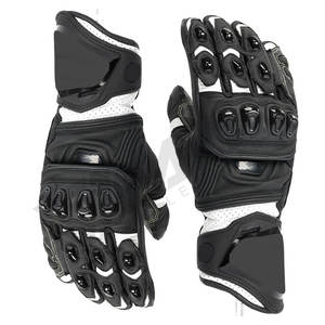 Guantes de Motociclismo Estilo Racing para Hombre con Protección Rígida en los Nudillos, Agarre Cómodo, Costuras Resistentes y Correa de Muñeca Segura - Product Image 6