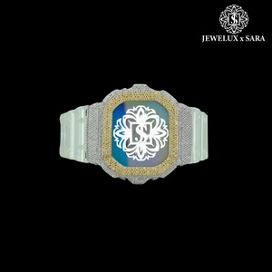 นาฬิกาเพชรคุณภาพพรีเมียม ดีไซน์ทันสมัย ประดับเพชรแบบ Iced Out เหมาะสำหรับงานปาร์ตี้และเป็นของขวัญ มีจำหน่ายในราคาส่งออกจากอินเดีย - Product Image 4