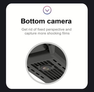 Drone jouet E99 Pro 4K de haute qualité et pas cher, télécommande, double caméra, transmission WiFi, flip 3D, quadricoptère RC pour enfants - Product Image 3