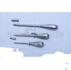 Trocar และ cannula เครื่องมือสัตวแพทย์ที่มีด้ามจับพลาสติกที่สะดวกสบาย - Product Image 3